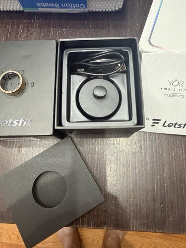 Letsfit YOR Smart Ring Rose Gold Size 10 Activity Tracker - photo 3