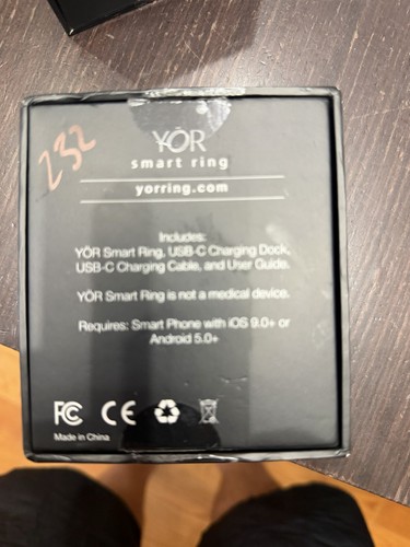 Letsfit YOR Smart Ring Rose Gold Size 10 Activity Tracker - photo 5