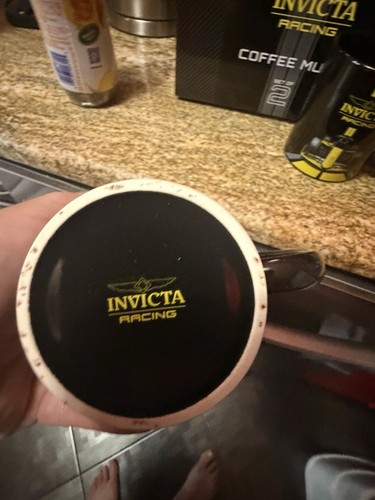 Invicta Racing Novelty Black/Yellow Ceramic Coffee Mug Set - photo 4
