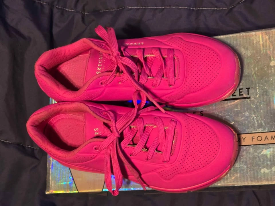 Skechers Street Uno - Night Shades neon pink! - photo 3