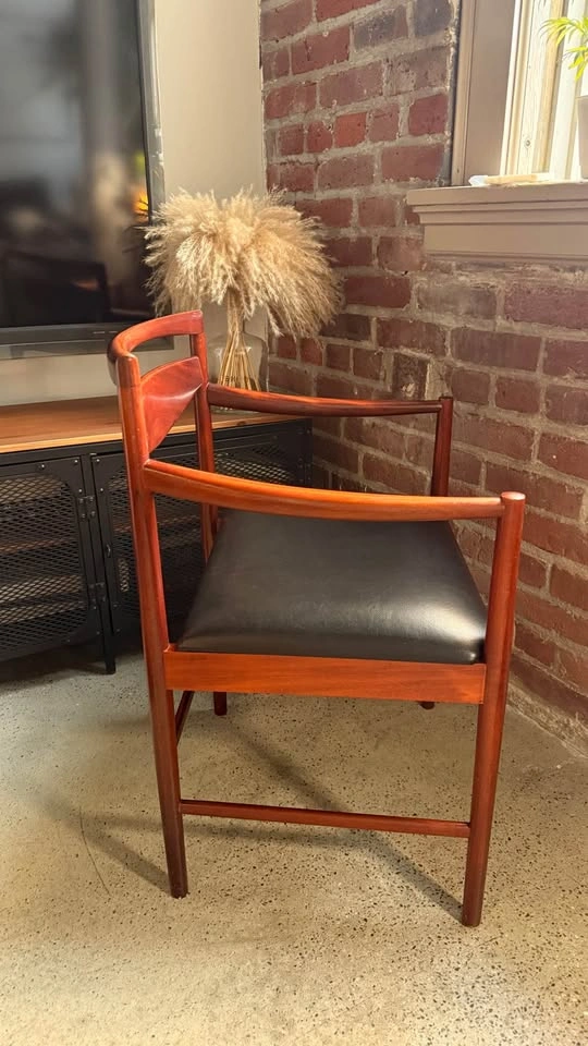 Solid Wood Mid-Century Modern Danish Arm Chair - photo 3