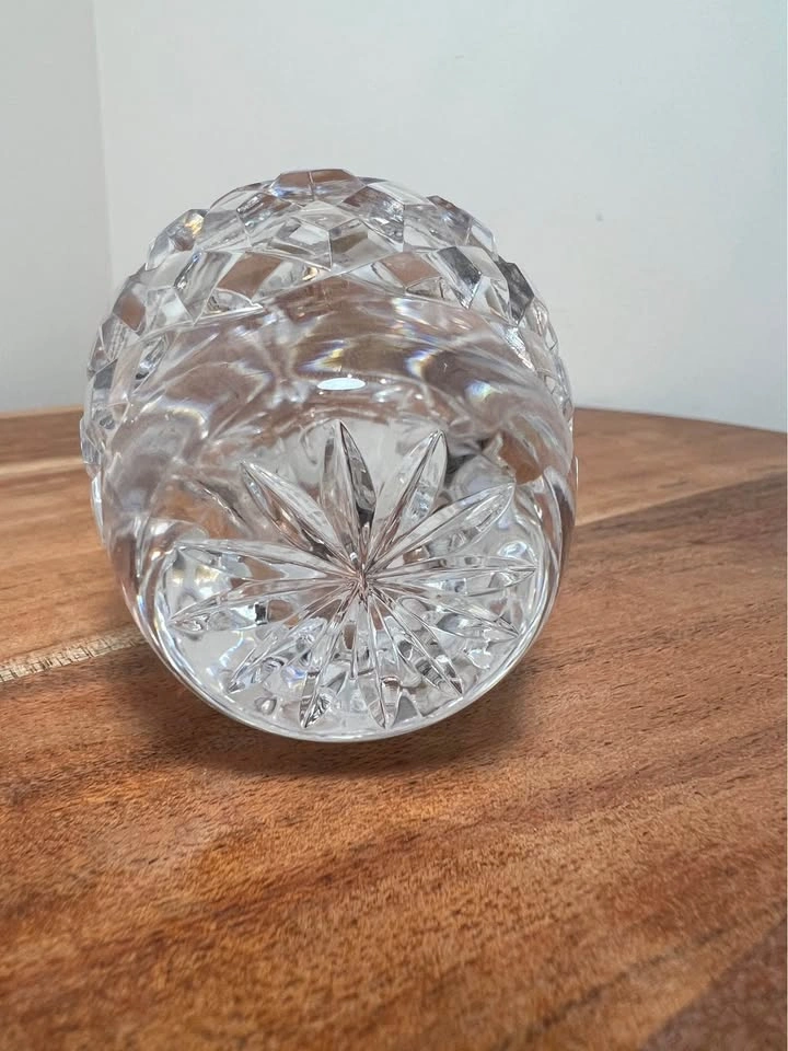 Vintage pineapple cut crystal vanity bottle - photo 4
