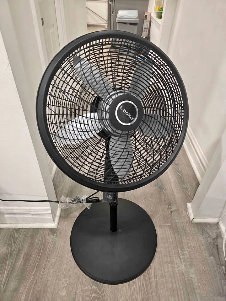 Lasko 16” Oscillating Pedestal Fan with Remote & Timer