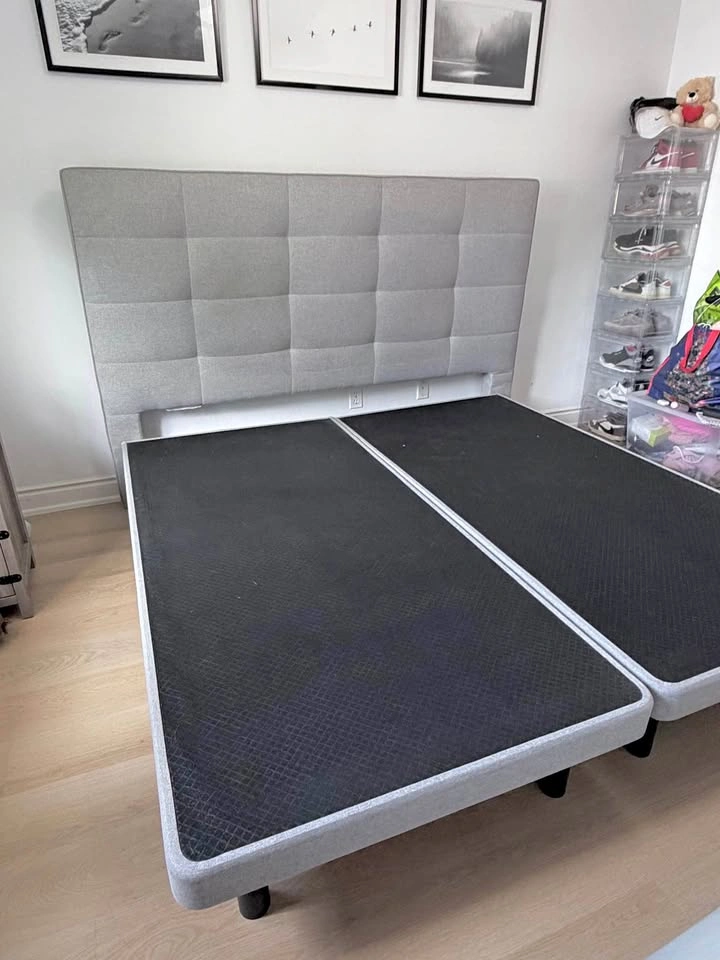 King Platform Bed with 55” high Headboard