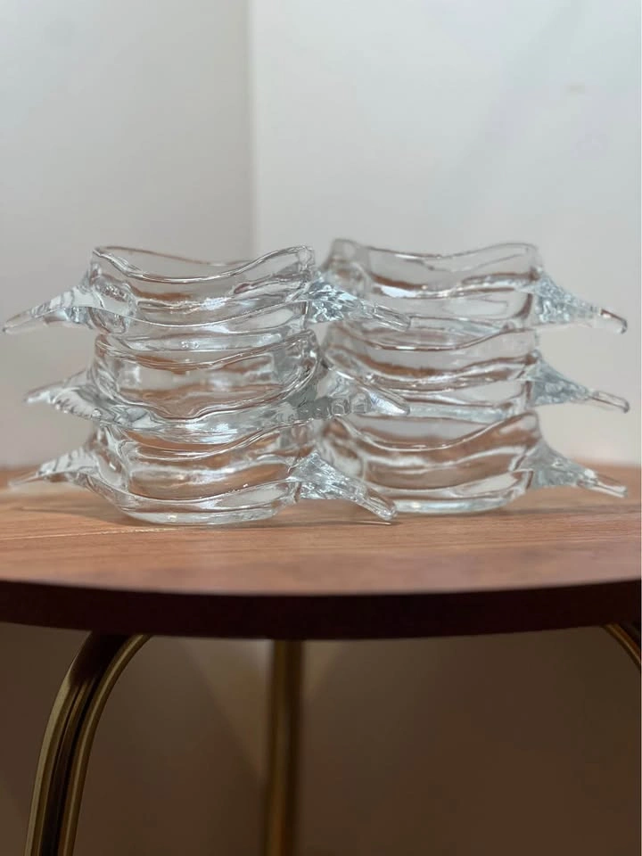 Vintage Glasbake Clear Glass Deviled Crab Dishes - Set of 6 - photo 3