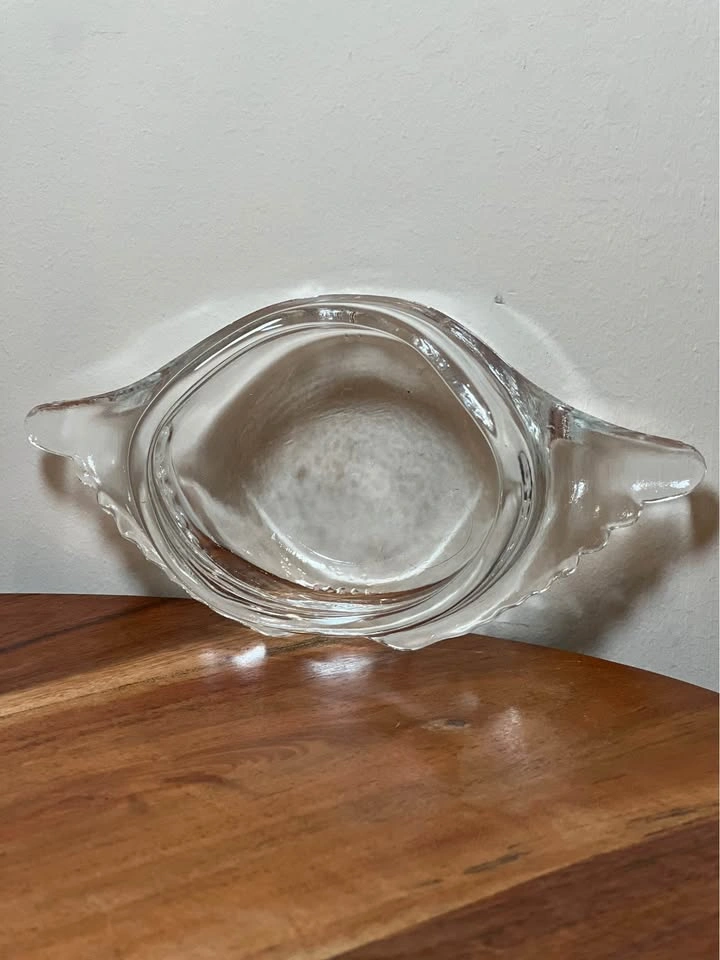 Vintage Glasbake Clear Glass Deviled Crab Dishes - Set of 6 - photo 5