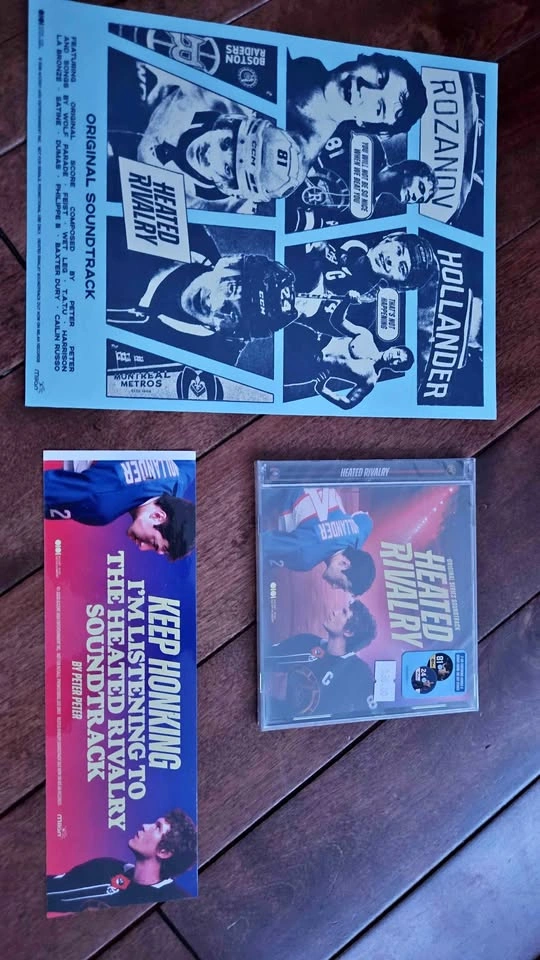 NEW Heated Rivalry Soundtrack CD & Freebies