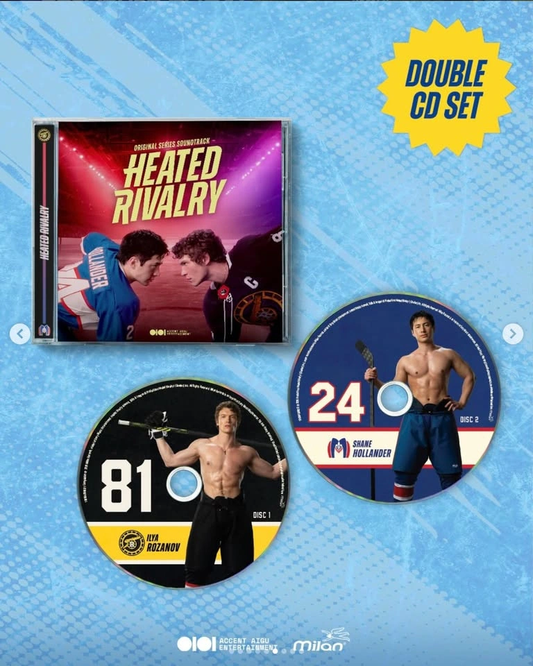 NEW Heated Rivalry Soundtrack CD & Freebies - photo 2