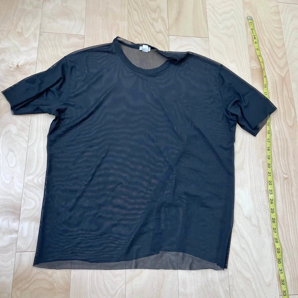 Black Mesh TShirt