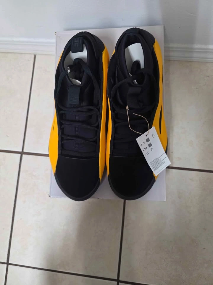 Adidas Harden Volume 8 Black Yellow Sneakers - photo 3