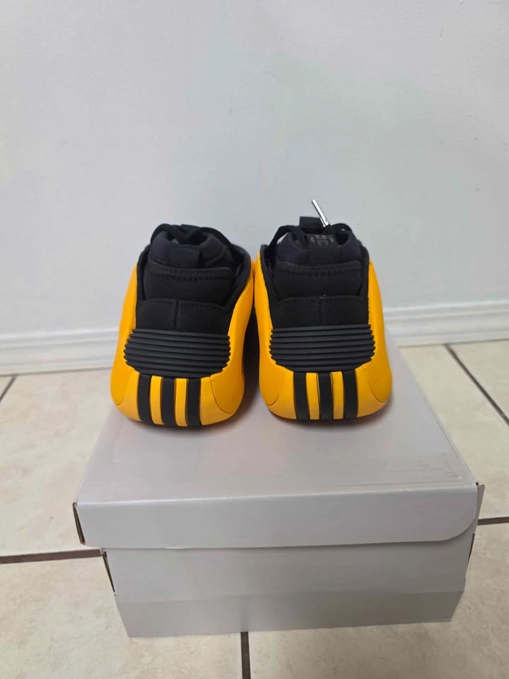 Adidas Harden Volume 8 Black Yellow Sneakers - photo 4