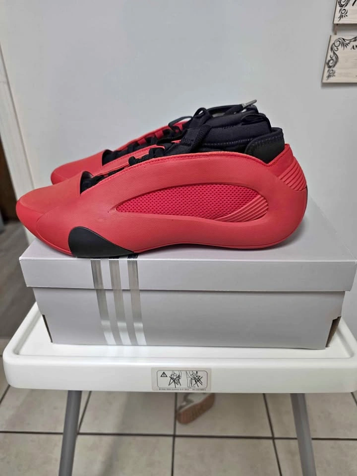 Adidas Harden Volume 8 Red Black Sneakers