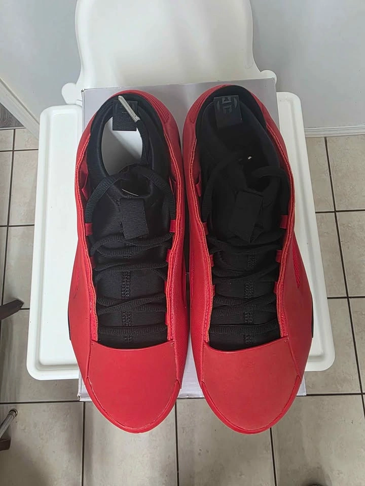 Adidas Harden Volume 8 Red Black Sneakers - photo 3