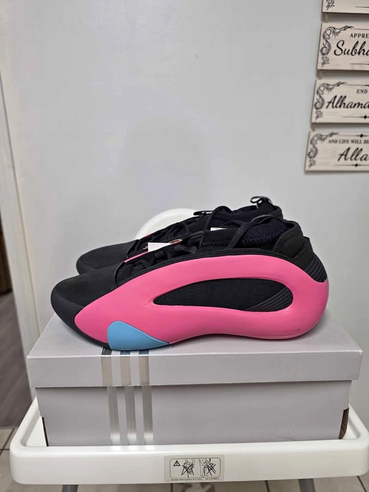 New Adidas Harden Volume 8 Pink Black Sneakers