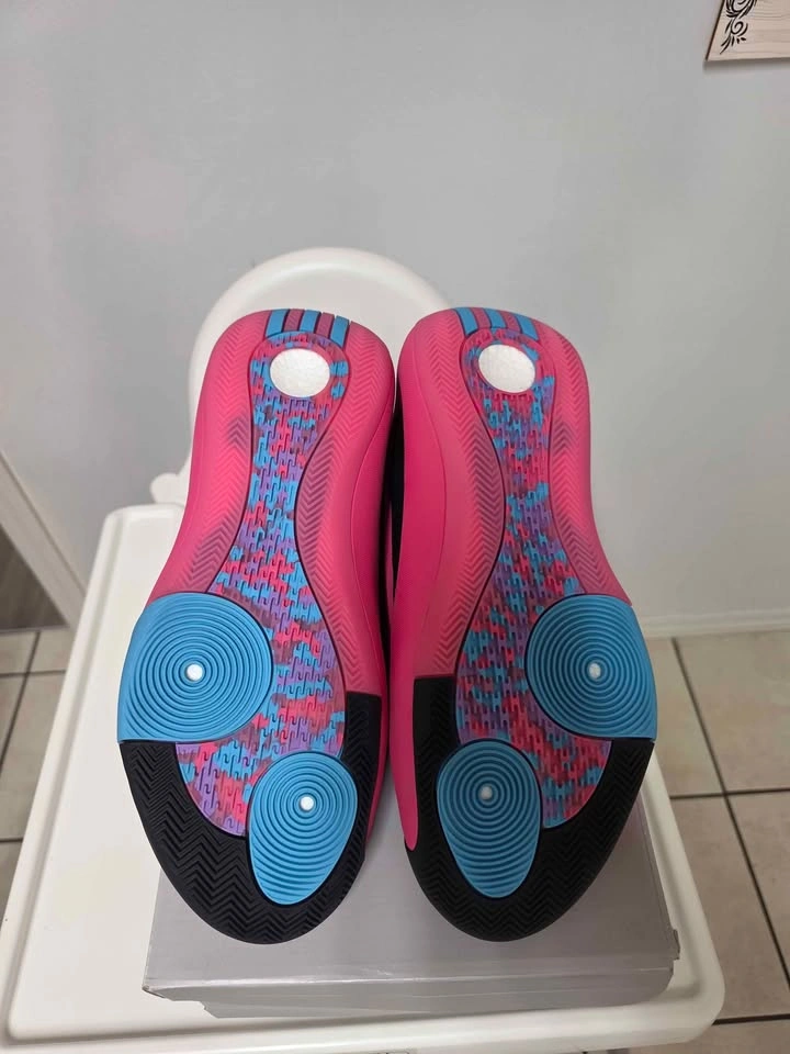 New Adidas Harden Volume 8 Pink Black Sneakers - photo 5