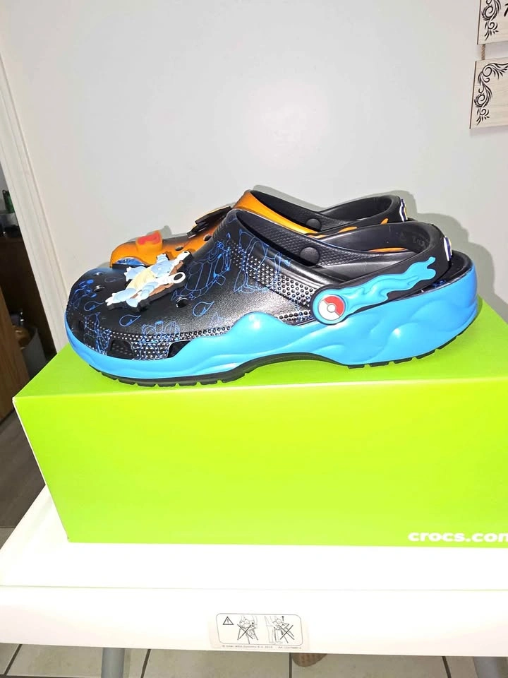 Crocs Pokemon Charizard Blastoise Versus Clogs
