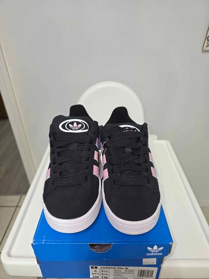 Adidas Campus 00s Black Pink Sneakers - photo 2
