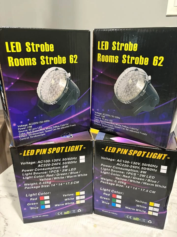 4 LED Strobe and Pin Spot Lights - photo 2