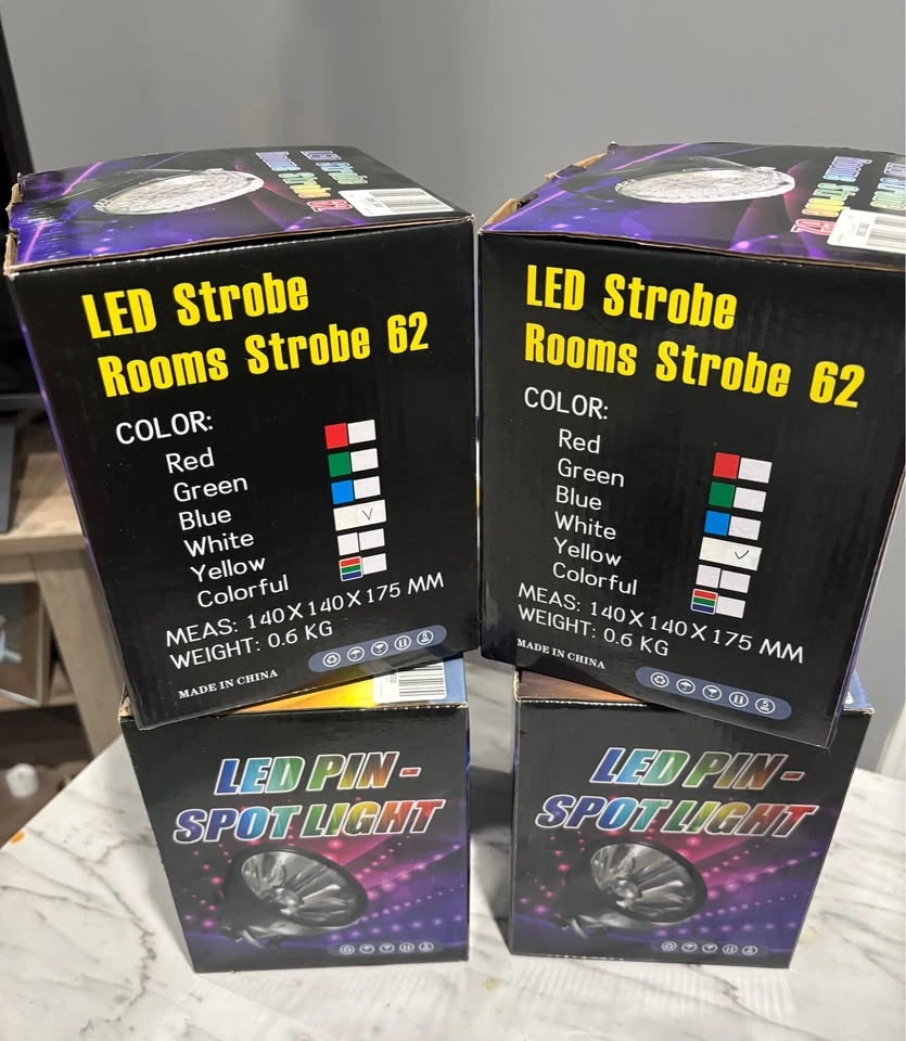 4 LED Strobe and Pin Spot Lights - photo 3