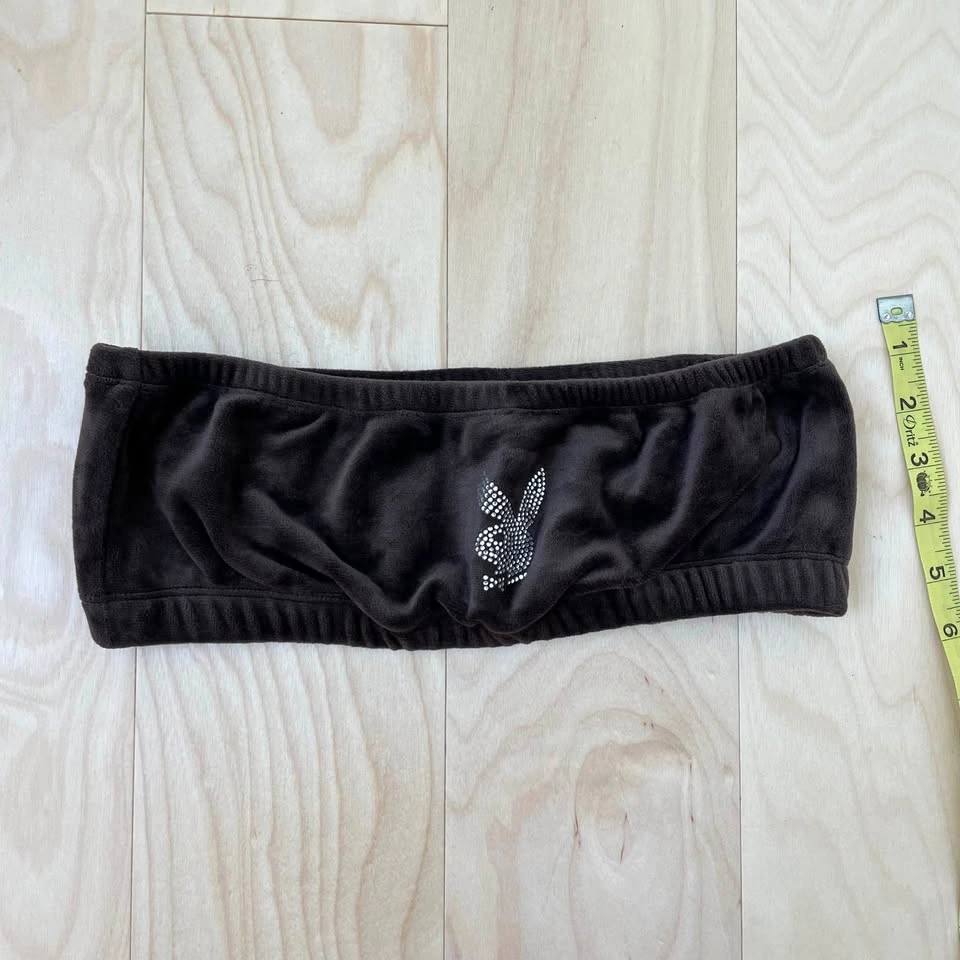 Playboy Velvet Tube Top