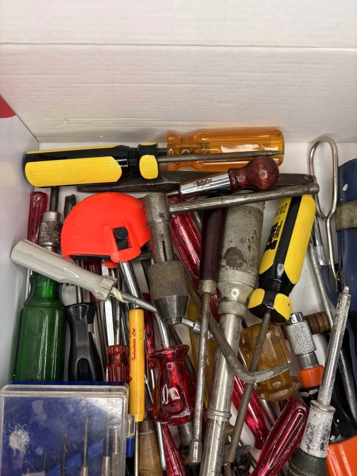 Vintage Hand Tool Collection with Screwdrivers and Specialty Dri - photo 5