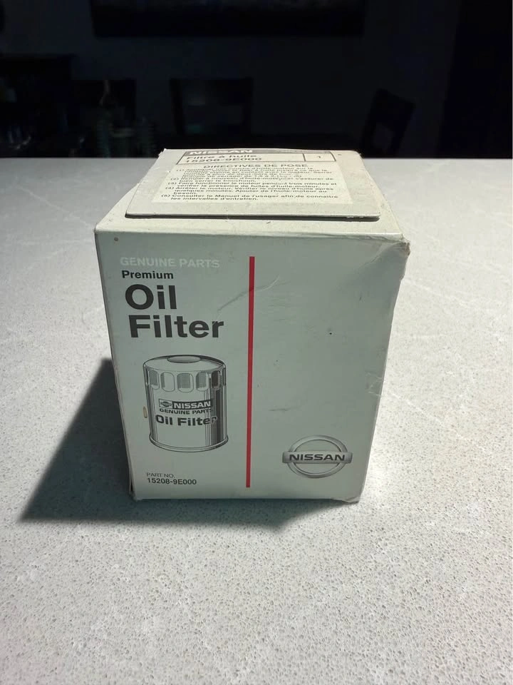 4x Genuine Nissan OEM Oil Filter 15208-9E000 - photo 2