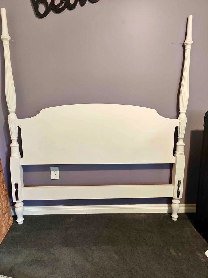 Antique Double headboard