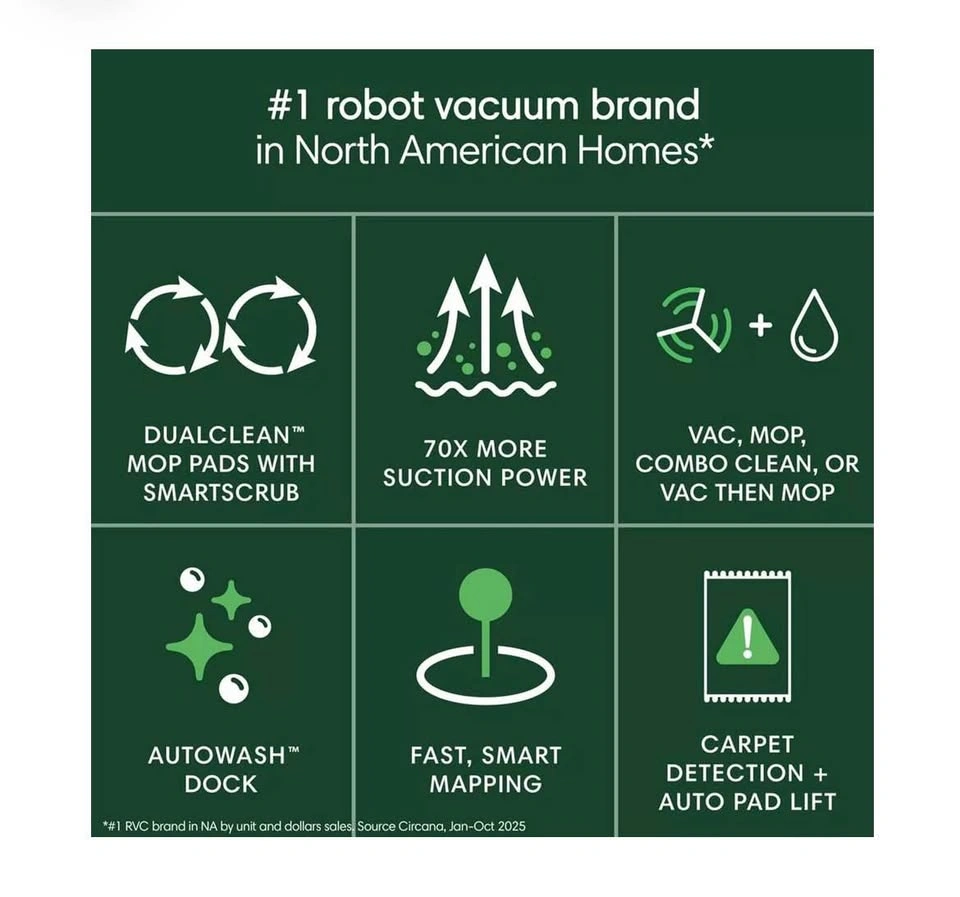 iRobot Roomba Combo 10 Max Robot Vacuum & Mop - photo 2