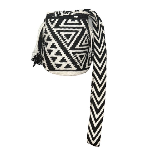 Authentic Wayuu Mochila Bag Mini Size Boho Shoulder Bag