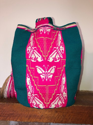 Authentic Wayuu Mochila Colombian Bag XL Single Thread - photo 3