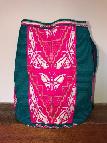 Authentic Wayuu Mochila Colombian Bag XL Single Thread - photo 4