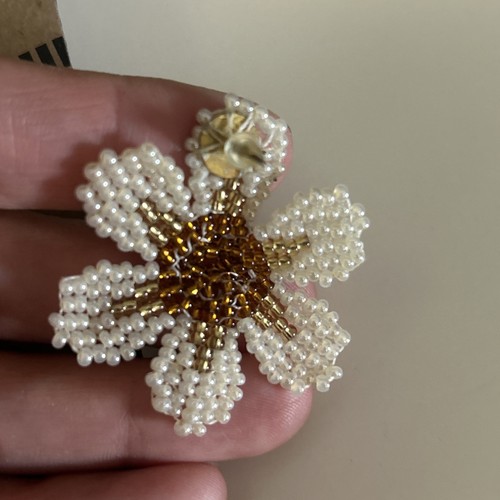 NEW Flower Earrings Beaded Colombian Jewelry Embera chami - photo 5