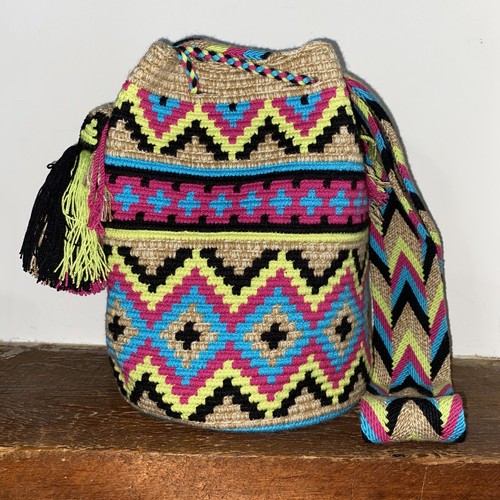 Authentic Wayuu Mochila Colombian Bag Large Size 6 Colors - photo 2