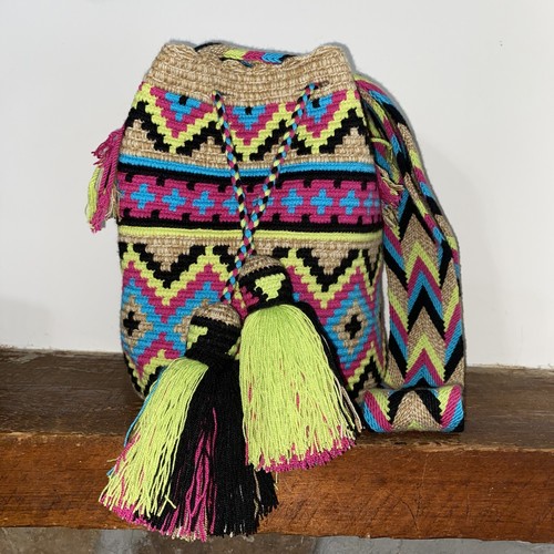 Authentic Wayuu Mochila Colombian Bag Large Size 6 Colors - photo 3