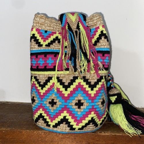 Authentic Wayuu Mochila Colombian Bag Large Size 6 Colors - photo 4