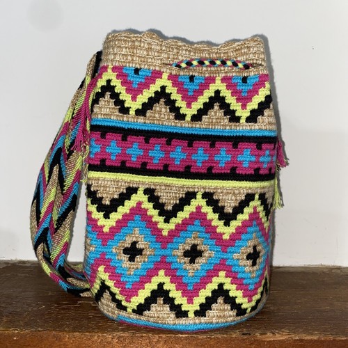 Authentic Wayuu Mochila Colombian Bag Large Size 6 Colors - photo 5