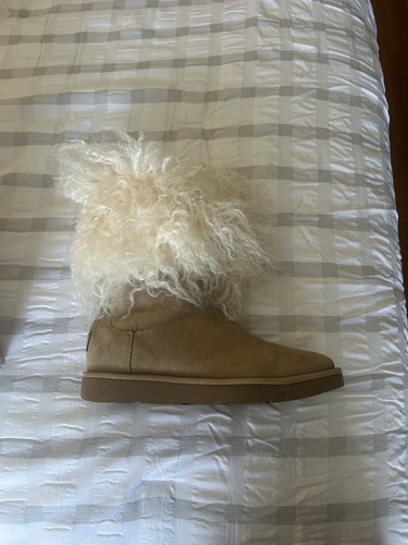 NEW UGG Lida Classic Mongolian Sheepskin Cuff Winter Boots - photo 4