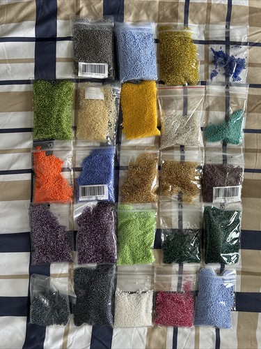Huge Lot Of NEW Preciosa Beads Jewelry Making Supplies 3 lbs