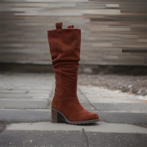 Clarks Clarkwell Rise Tall Boot brown 9.5 womens NEW