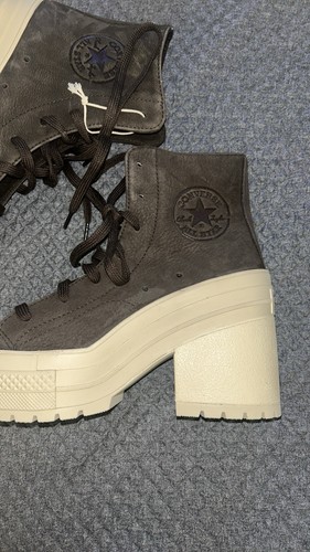 NEW Women's CONVERSE Chuck 70 De Luxe platform Heel Coffee Break - photo 4
