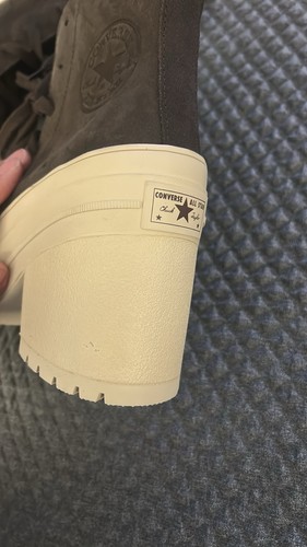 NEW Women's CONVERSE Chuck 70 De Luxe platform Heel Coffee Break - photo 5