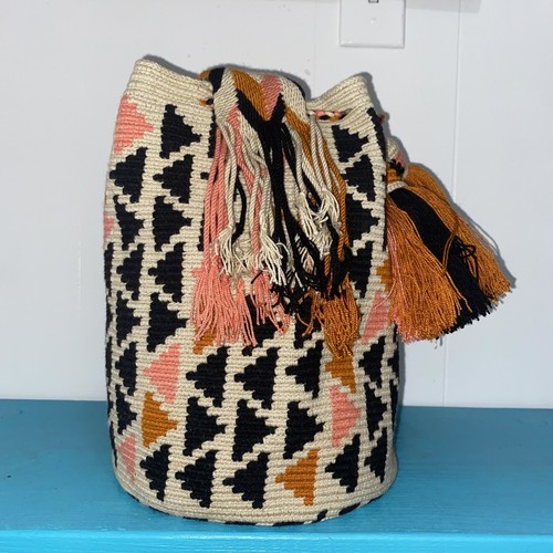 Authentic 100% Wayuu Mochila Colombian Bag Large Size - photo 4