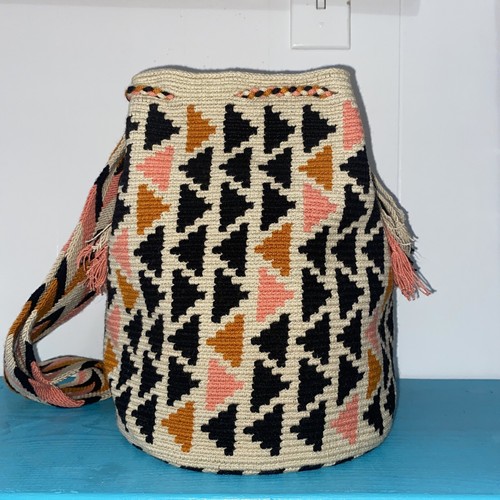 Authentic 100% Wayuu Mochila Colombian Bag Large Size - photo 5