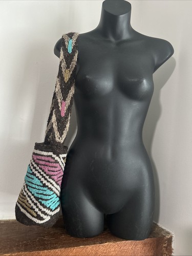 Authentic Arhuaca Colombian Mochila Bag Virgin Wool Beaded - photo 2
