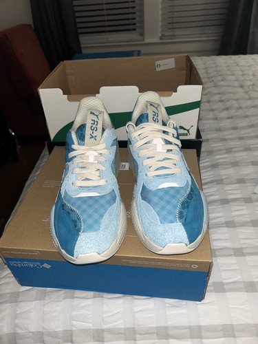 Men's Puma Sneakers RS-X Hyper Prep Rain Aqua Blue 10.5 NEW - photo 4