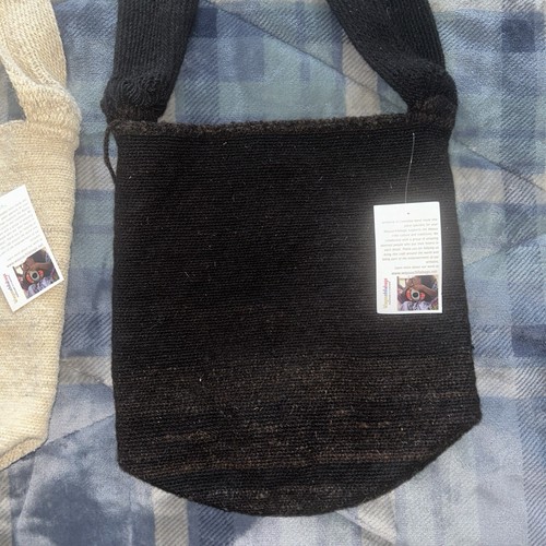 Arhuaca Lana Mochila - Colombian Handmade Wool Bag Unisex Brown - photo 2