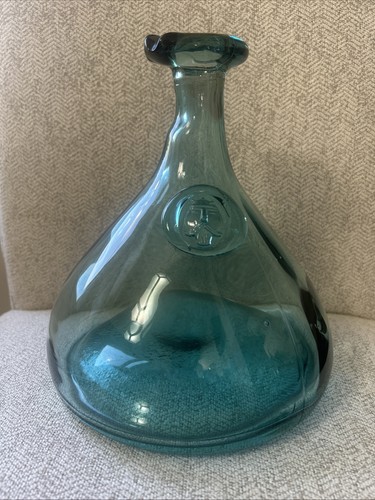 Holmegaard Viking Carafe Decanter Mid Century Art Glass Vase