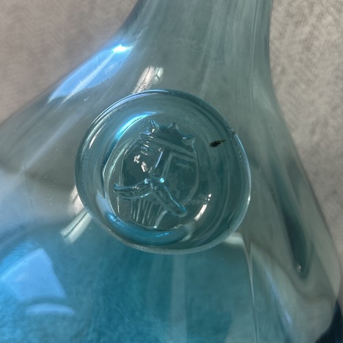Holmegaard Viking Carafe Decanter Mid Century Art Glass Vase - photo 3