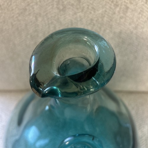 Holmegaard Viking Carafe Decanter Mid Century Art Glass Vase - photo 4