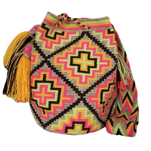 Authentic 100% Wayuu Mochila Colombian Bag Large Size - photo 2